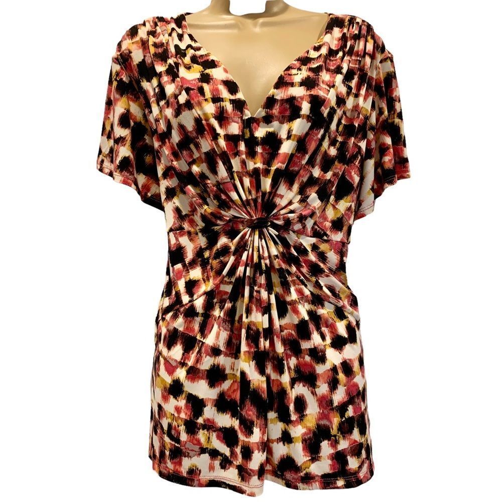 Daisy‎ Fuentes Floral Top 1X Woman